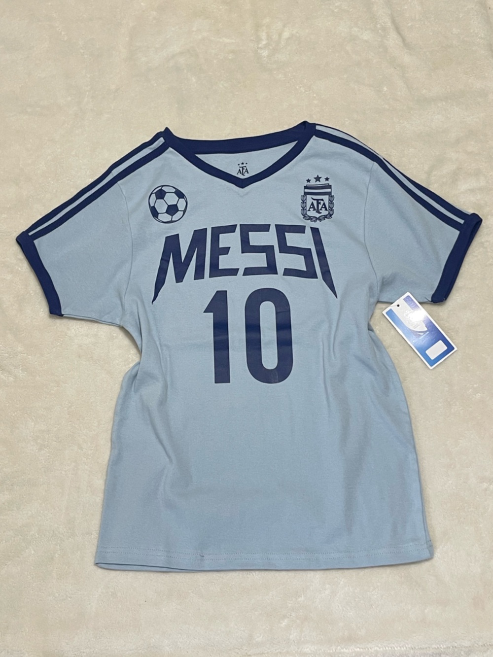 Lionel Messi #10 Baby Tee